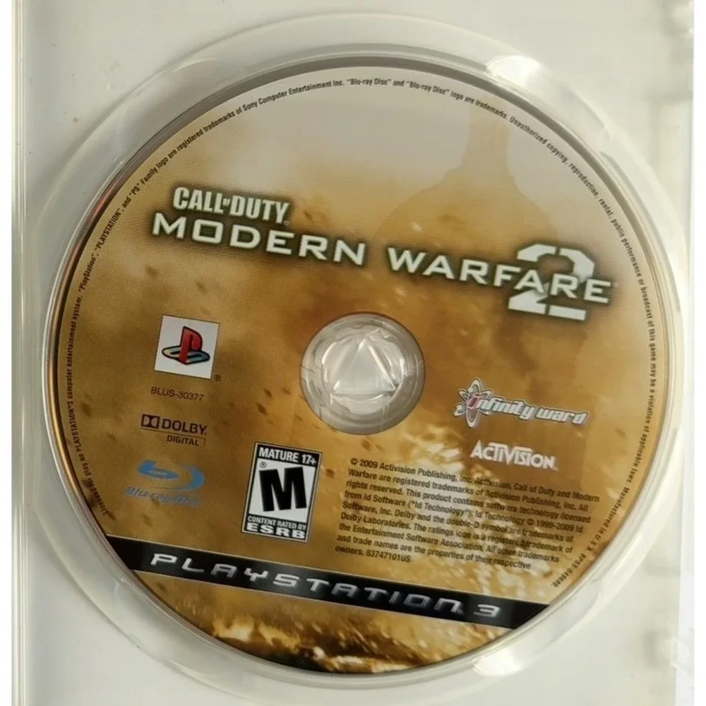 Call of Duty Modern Warfare 2 - Sony PlayStation 3 - CIB W/ Manual Tested Works‎